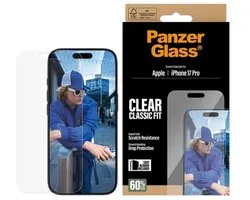 PanzerGlass Screenprotector geschikt voor Apple iPhone 17 Pro Glazen | PanzerGlass Classic Fit Screenprotector - Case Friendly