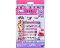 Spinmaster Cool Maker - PopStyle Bracelet Maker-uitbreidingspakket - met meer dan 50 edelsteenkralen - knutselen