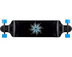 Compleet Longboard - Dropdown Deck - Skateboarden en Skaten - Wide-Lip Urethaan Wielen - 41 inch - Blauw