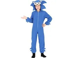 Fiestas Guirca - Blauwe jumpsuit Vos (5-6 jaar) - Carnavalskleding - Carnaval - carnavalskleding 2027 - Carnaval kostuum