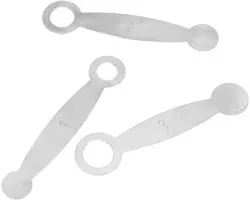 Fluit Leveling Ring Pad Premium Metal Repair Tool Set voor Onderhoud van Houtblaasinstrumenten Zilver 3-delig