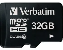 Verbatim microSDHC 32GB Class 10