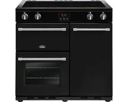 Belling Farmhouse 90Ei Cuisinière Plaque avec zone à induction Noir