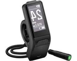 Écran LCD Ebike pour BAFANG BBS01B BBS02B BBS HD - Compteur d'affichage du moteur Mid Drive - Panneau de commande du vélo électrique - Affichage des données - Paramètres