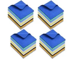 Microfiber Reinigingsdoekjes - 36 stuks - voor mobiele telefoons, laptops, tablets, brillen, zilver en gevoelige oppervlakken - 14 x 8 cm
