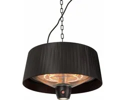 Sunred Chauffe-terrasse Artix compact 1500 W halogène noir ARTIX C-HB