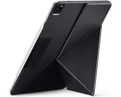 Pitaka MagEZ Folio hoesje 2 iPad Air 11 (M2-M4) – Eenvoudig schakelen tussen landschap- en portretmodus – Vier standen voor optimale kijk- en typposities – Verborgen, ingebouwde penhouder voor veilige opslag van je stylus - Zwart