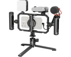 SmallRig - 4704 Alles-in-één Videokit voor Smartphone Creators – Quick Pro Edition