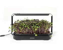 Binnentuin met LED Groeilamp – Microgreens & Kruiden Binnen Kweken – Indoor Kruidentuin – 12U Timer – Mini Moestuin voor Keuken of Vensterbank