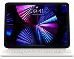Apple - Magic Keyboard - iPad Pro 12.9-inch (3,4,5 gen) iPad Pro 11-inch (1,2,3 gen) - White
