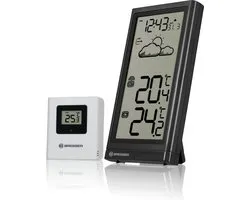 Station météo Bresser MeteoTemp - pour intérieur et extérieur - avec tendance météo