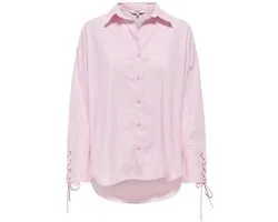 ONLY - ONLOREGON ALVA LS STRING SHIRT WVN Chemises pour femmes