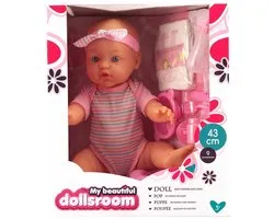 My Beautiful Dollsroom Pop 43 cm + 9 Accessoires