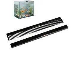 MTTProducts - Aquarium Overflow Comb - Weir Comb - Removable Design - Zwart - Preventie Fish Shrimp - Geschikt voor Marine Sump - 320mm