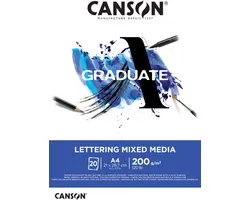 CANSON tekenblok Graduate Lettering Mixed Media A3