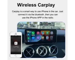 Autoradio Dubbel Din - NTG 4.0 - 10.25 Inch Touchscreen - Android 13 - Voor Mercedes-Benz C-Klasse
