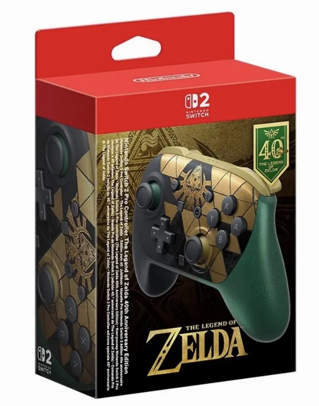 Nintendo Switch 2 Pro Controller - The legend Of Zelda