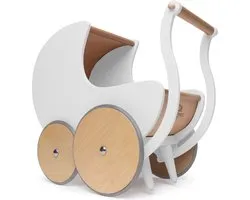 Landau Poupées Kinderfeets Blanc