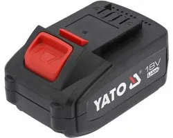 Batterie Yato pour outils électriques, pour la série 18 V, puissance 72 Wh, courant de sortie max. 60 A, Li-Ion 4 Ah, YT-828463