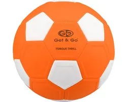 Get & Go Curve Bal - Kickerball - Oranje Voetbal - Curvebal - Maat 4 - diameter ca. 21 cm