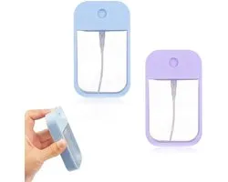 Dailygoods - Refillable Perfume Atomizer 2-Pack - Draagbare Mini Spray Fles - Lekvrije Geurverstuiver