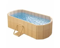 Baignoire pliante Zerova 155 cm - Baignoire assise également adaptée comme bain de glaçons - Baignoire pour adultes - Pliable - Baignoire assise - Bath Bucket