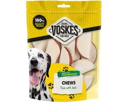 Voskes Hondensnack Taco met Eend - 2 x 400 gr - Voordeelverpakking