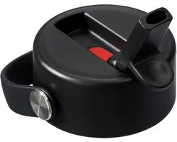Hydro Flask - Wide Flex Straw Cap - Zwart