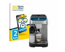 BROTECT - Screenprotector voor DeLonghi Magnifica Plus - Folie Beschermfolie transparant 2 Stuks