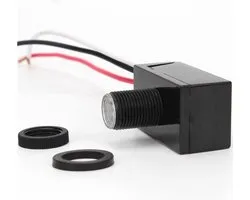 Photocell sensor - Button Photocell IP65- AC120v-277v 110v 220v mini photoelectric switch photocell-dusk to dawn sensor photoelectric switch sensor automatic