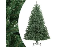 vidaXL-Kunstkerstboom-met-scharnieren-en-standaard-150-cm