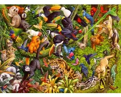 Puzzle Ravensburger Jungle colorée - Puzzle - 200 pièces XXL