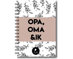 Studio Ins & Outs Invulboek 'Opa, oma & ik' - Sand