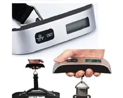 Digitale Bagage Weegschaal -Digitale weegschaal - digitale reis weegschaal - Luggage Scale - Roestvrij staal - Koffer Weegschaal Weeghaak- Kofferweger - Tassen/koffers - Precisie Hang Weegschaal - 50KG