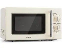 Klarstein Magnetron Caroline 20L 700W - Combimagnetron met Grill - voor Keuken - LED-Display Draaitafel Auto-Cook 25,5 cm Draaiplateau - Microwave Microgolfoven Microwave Oven