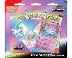 Pokémon Scarlet & Violet Prismatic Evolutions Tech Sticker Collection