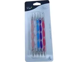 EM Milano Nailart Dotting Pen - Dotting Tool - Druppelpennen - 5st
