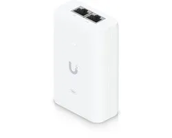 Ubiquiti U-POE-AT | PoE+ Injector (802.3at) | 30W | Gigabit Ethernet | PoE (met Adapter)