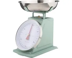 JUPE Rétro Balance de Cuisine Menthe
