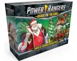 Power Rangers: Heroes de la Grille - Pack de Noël Père Noël contre Heximas - Extension de jeu de plateau - Anglais