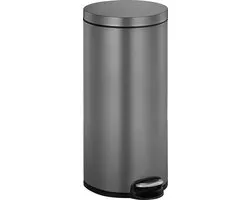 EKO - Serene pedaalemmer 30 liter - Stainless steel Plastic - platinum - Prullenbak