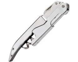 Fackelmann - Couteau de sommelier - Tire-bouchon - Décapsuleur - 12 cm - avec 3 fonctions