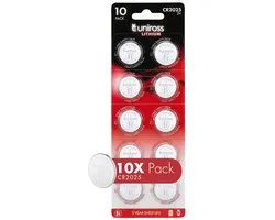 Uniross CR2025 10 pack