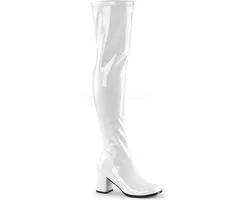 Funtasma - GOGO3000 Kniehoge laarzen - US 8 - 38 Shoes - Wit