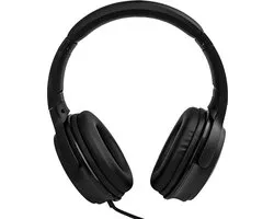 AV:Link QDJH-40 dj-hoofdtelefoon 40 mm drivers draaibare schelpen en 6,3 mm verloop