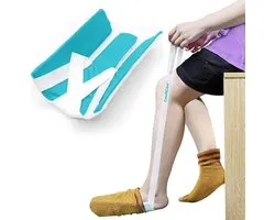 Sokaantrekker - Sokken Aantrekhulp - Aantrekhulp Sokken - ONE-SIZE - Aantrekhulp - Hulp Bij Sokken Aantrekken - SockSlider - Sok Aantrekhulp - Sokken Hulp - Aantrek Hulpmiddel - Aantrekhulp voor sokken - Schoenlepel sokken - NIET voor steunkousen
