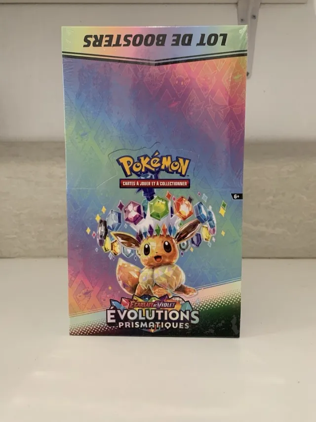 Pokémon  Évolutions Prismatiques Display Bundle FR scellé