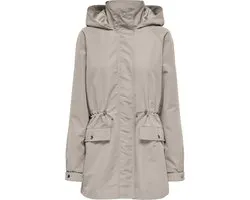 Jacqueline de Yong Jas Jdynewhazel Shine Parka Jacket Otw 15311863 Chateau Gray Dames Maat - S