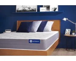 Matelas Actiflex dream 100x200cm, ressorts ensachés et mousse à mémoire de forme, assez ferme, 5 zones de confort