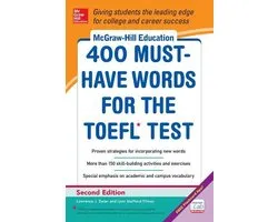 McGraw-Hill Education 400 Must-Have Words for the TOEFL, 2nd Edition